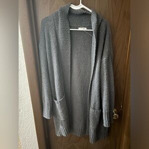 Maurices Gray Open Front Cardigan